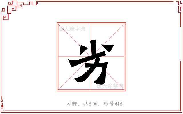 劣